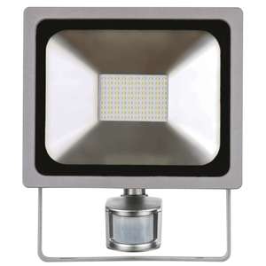 LED reflektor PROFI s pohybovým čidlem, 50W neutrální bílá IP44