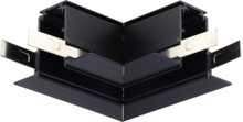 Zapuštěný roh pro magnetický systém, černý , OP5414
