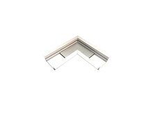Rohová spojka pro profil RECESSED 1, bílá, LP301W-COR Rohová spojka pro profil RECESSED 1, bílá, LP301W-COR