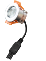 Voděodolná RGBW LED Bodovka 3W, průměr 42mm, 12VDC, IP66, SL4-12, Mi-light Voděodolná RGBW LED Bodovka 3W, průměr 42mm, 12VDC, IP66, SL4-12, Mi-light