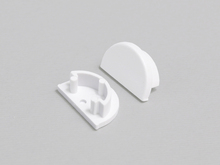 Koncovka profilu ARC12 D bílá, B2980001 Koncovka profilu ARC12 D bílá, B2980001