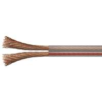 Dvojlinka nestíněná 2x1,5mm průhledná