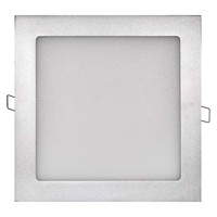 LED panel 225x 225mm, vestavný stříbrný, 18W neutrální bílá