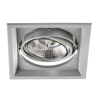 Podhledové svítidlo AR111 ARTO 1L-SR stříbrné