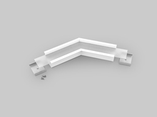 VARIO30-07 rohová spojka 135 st bílá, V4820001s VARIO30-07 rohová spojka 135 st bílá, V4820001s