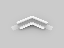 VARIO30-05 rohová spojka 120 st bílá, V4750001s VARIO30-05 rohová spojka 120 st bílá, V4750001s