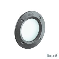 Venkovní zápustné svítidlo Ideal Lux LETI ROUND FI1 GRIGIO max 1 x 3W GX53 LED / 240V, 096568
