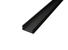 Hliníkový LED profil SURFACE 1, černý Hliníkový LED profil SURFACE 1, černý