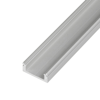 LED profil N8 - nástěnný stříbrný LED profil N8 - nástěnný stříbrný