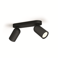 Pongee SVÍTIDLO BODOVÉ GU10 2x10W bez zdroje, černá