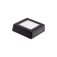 BPS6 LED panel 6W přisazený černý čtverec