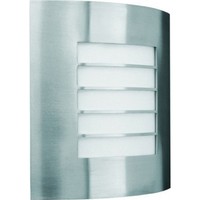 Oslo SVÍTIDLO VENKOVNÍ E27 1x60W bez zdroje IP44, nerez