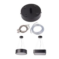 Závěsná lanka pro světla RENDO, černé