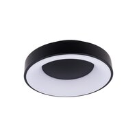 Přisazené LED svítidlo ZULU 48W, CCT, kulaté, černé