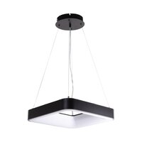 Závěsné LED svítidlo ZULU 48W, CCT, hranaté, černé