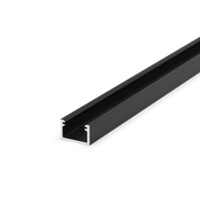 LED profil P4-2 mini černý LED profil P4-2 mini černý