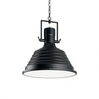 Závěsné svítidlo Ideal Lux FISHERMAN SP1 D48 NERO, 125831