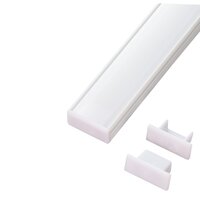 Koncovka profilu N8W bílá Koncovka profilu N8W bílá