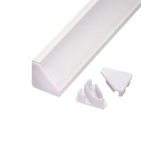 Koncovka profilu R6W bílá Koncovka profilu R6W bílá