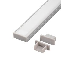 Koncovka profilu N14 šedá