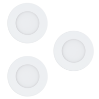 Sada 3 CCT zápustných svítidel FUEVA-Z, 3X2,8W, 220-240V, IP44, 900099