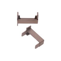 Pár koncovek profilu 2SP-B bronzové