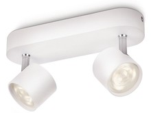 Star SVÍTIDLO BODOVÉ LED 2x4,5W 1000lm 2700K, bílá