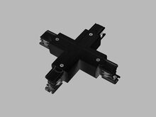 Lišty svítidlo PRO TRACK X-CONNECTOR BLACK, ON/OFF