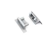 BEGTIN12 koncovka SQ stříbrná s otvorem, C8970040