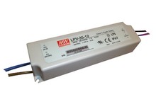 35W power source Meanwell, LPV-35-12, 12V, 2,9A, IP67