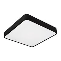 LED stropní svítidlo černé, LED 30W, čtvercové, IP20