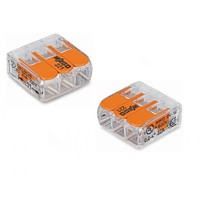Wago svorka Compact 3x4 s páčkou, transparentní Wago svorka Compact 3x4 s páčkou, transparentní