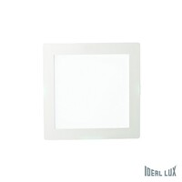 LED Stropní zápustné svítidlo Ideal Lux GROOVE FI1 20W SQUARE, 124001 max 1 x 20W LED / 240V, 