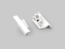 Koncovka profilu DIAGONAL14 bílá. H5999901 Koncovka profilu DIAGONAL14 bílá. H5999901