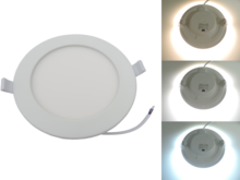 Kulatý 18W CCT LED panel, nastavení barvy 3000-6500K, 1450Lm, 3 roky záruka