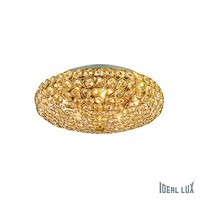 Stropní a nástěnné svítidlo Ideal Lux King PL5 oro 073187