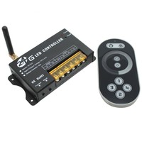 RF kontrolér jednobarevný SMART1, 1 kanál, 12-24V, 16A, rádiový RF kontrolér jednobarevný SMART1, 1 kanál, 12-24V, 16A, rádiový
