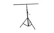 Stojan na reflektor, max. výška 4m, max.50kg, černý, OP66228