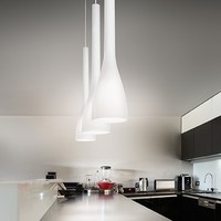 Závěsné svítidlo Ideal Lux Flut SP1 bianco big 035666