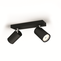 Kosipo SVÍTIDLO BODOVÉ GU10 2x10W bez zdroje, černá