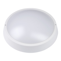 LED přisazené stropní svítidlo s nouzovým modulem, 13W, IP65, ф320x113 mm