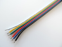 RGBCCT Kabel 6 x 0,5, plochý pro RGB+CCT LED pásky