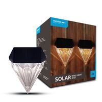 Modee Lighting LED solární solární nástěnná lampa, 3000K, IP44