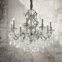 Závěsné svítidlo Ideal Lux Gioconda SP8 argento 044934