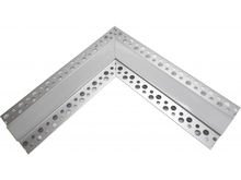 Rohová spojka pro profil RECESSED 5 s mléčným difuzorem, stříbrná, LP305-COR-MLK Rohová spojka pro profil RECESSED 5 s mléčným difuzorem, stříbrná, LP305-COR-MLK