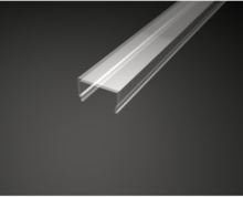 Difuzor vysoký pro profil SURFACE 8, transparentní