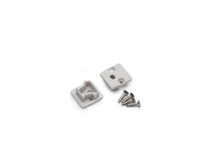 FLOOR12 koncovka šedá s otvorem, B1960022