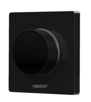 Nástěnný ovladač Boxer pro jednobarevné a CCT LED, magnetický, K1B, MiLight, černý Nástěnný ovladač Boxer pro jednobarevné a CCT LED, magnetický, K1B, MiLight, černý