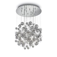 Stropní přisazené svítidlo Ideal Lux BOLLICINE SP14 CROMO, 093024