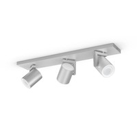 Hue Argenta Bluetooth SVÍTIDLO BODOVÉ GU10 3x5,7W 3x350lm 2000-6500K, hliník